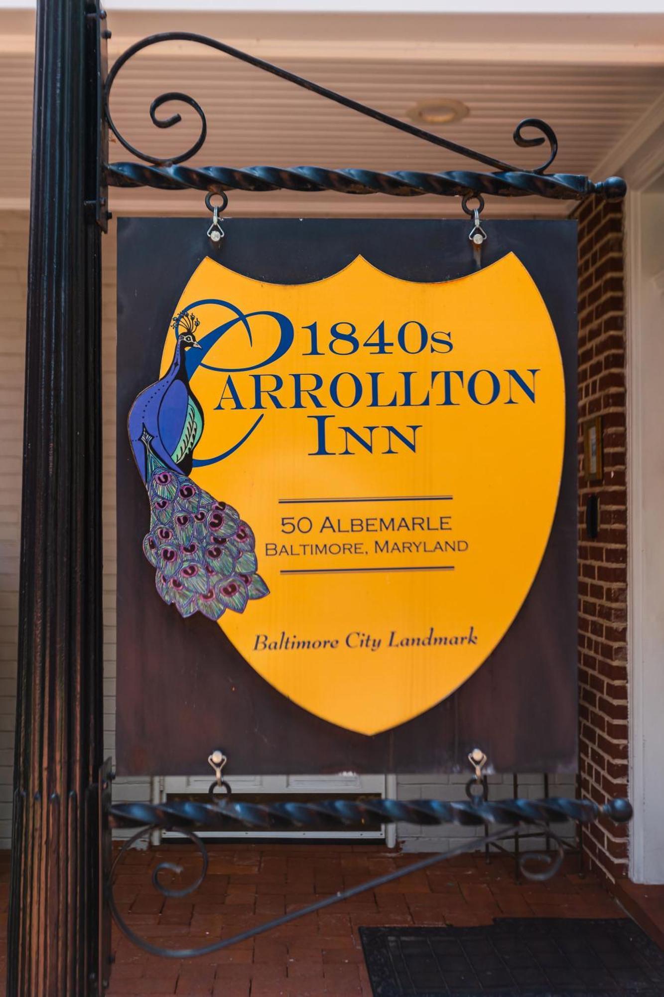 1840S Carrollton Inn Балтимор Экстерьер фото